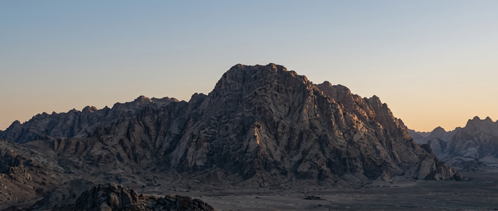 Rocky mountains of Saudi Arabia